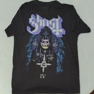 Ghost Stained Glass Papa IV T-Shirt, Size XL